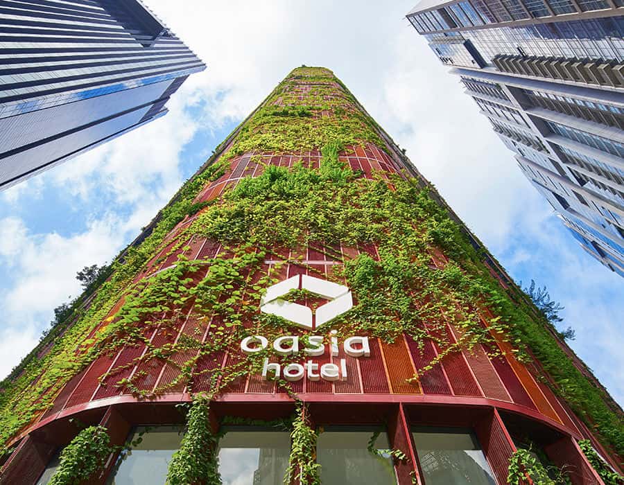 oasia hotel banner image
