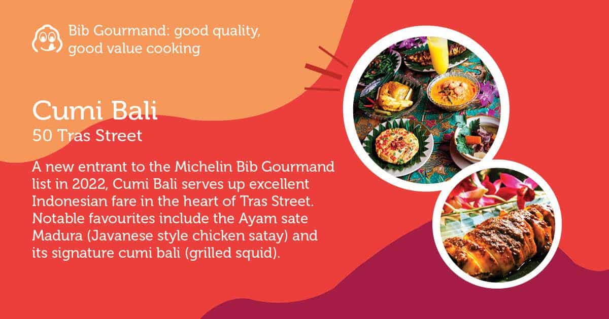 Michelin Bib Gourmand Cumi Bali