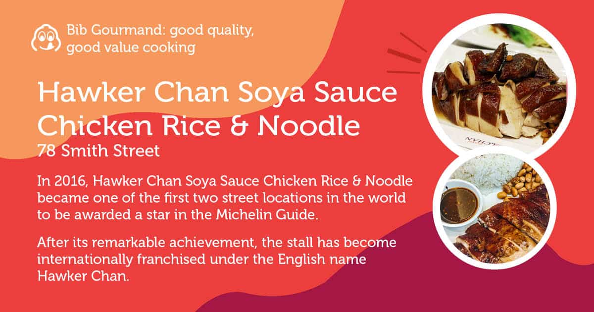 Michelin Bib Gourmand Hawker Chan