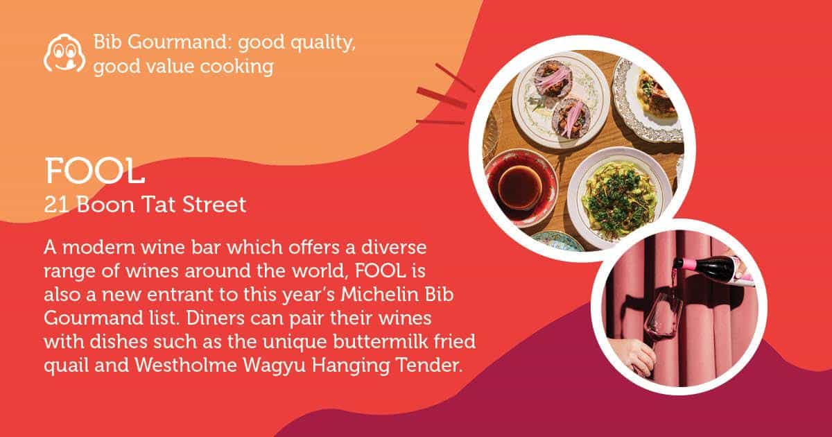 Michelin Bib Gourmand FOOL