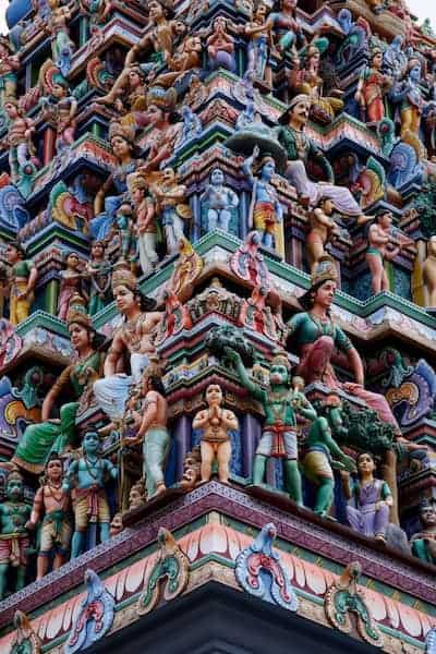 维拉玛卡里雅曼兴都庙的外立面